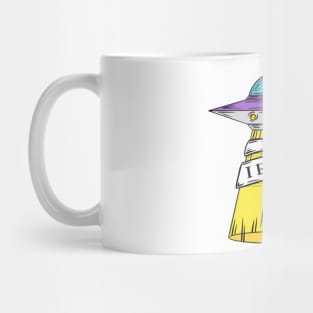 I Believe In Aliens Outer Space UFO Area 51 Mug